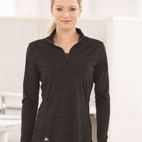 Women's Lightweight Melange Quarter-Zip Pullover Thumbnail