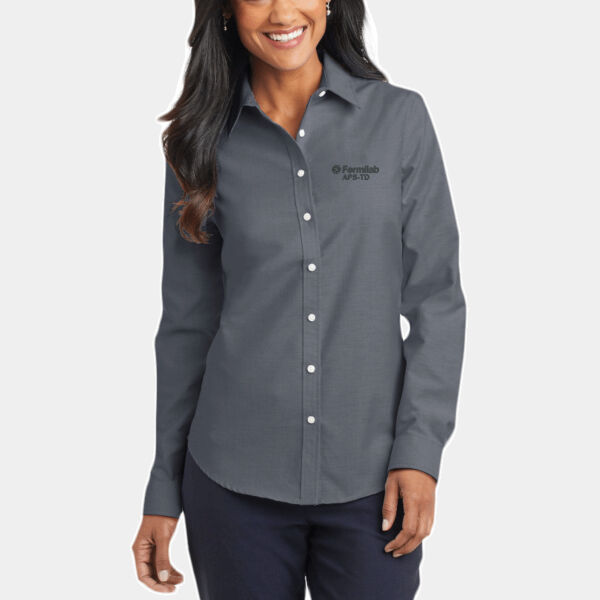 Women's Fermilab SuperPro Oxford Shirt Thumbnail